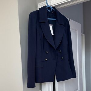 White House Black Market Dark Blue Blazer